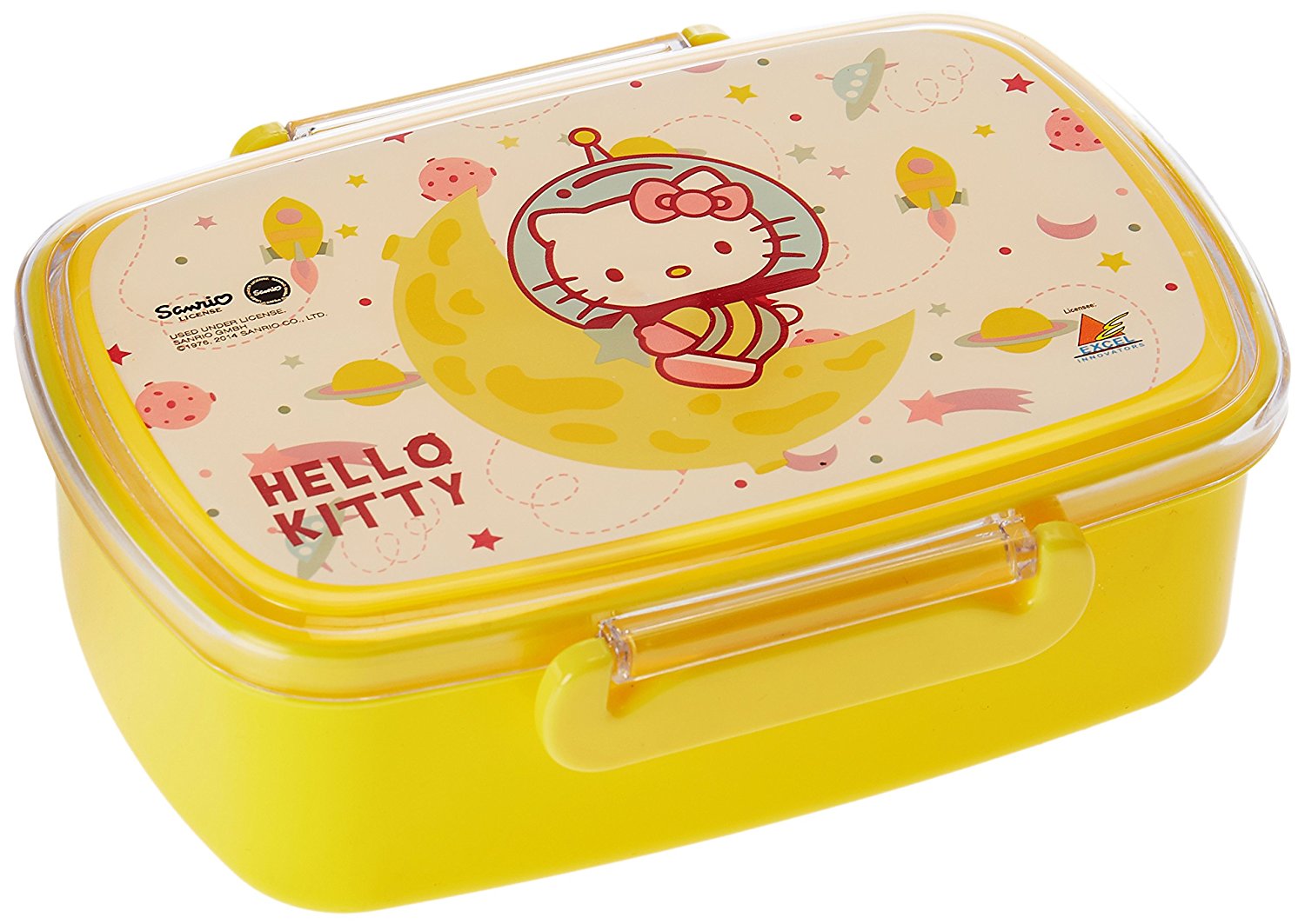 Sanrio Hello Kitty Yellow Lunch Box, 60mm OMGTricks