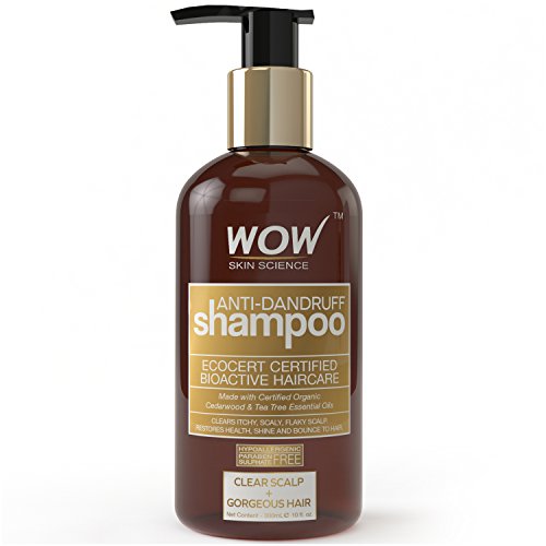 WOW Anti Dandruff Shampoo 300 mL No Sulphate No Parabens OMGTricks