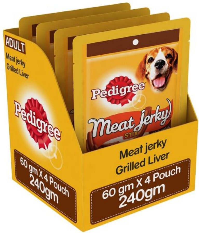 Pedigree Meat Jerky Stix Grilled Liver Dog Treat 240g OMGTricks
