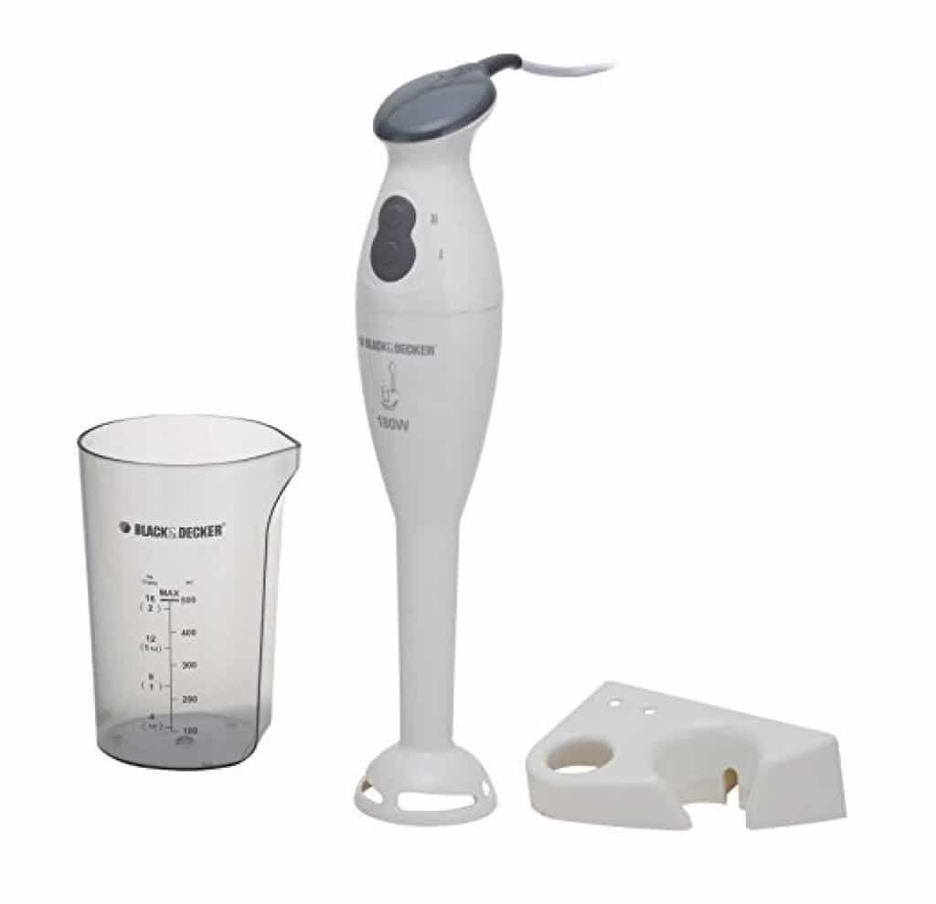 Black & Decker SB2100 180Watt Immersion Blender (White) OMGTricks