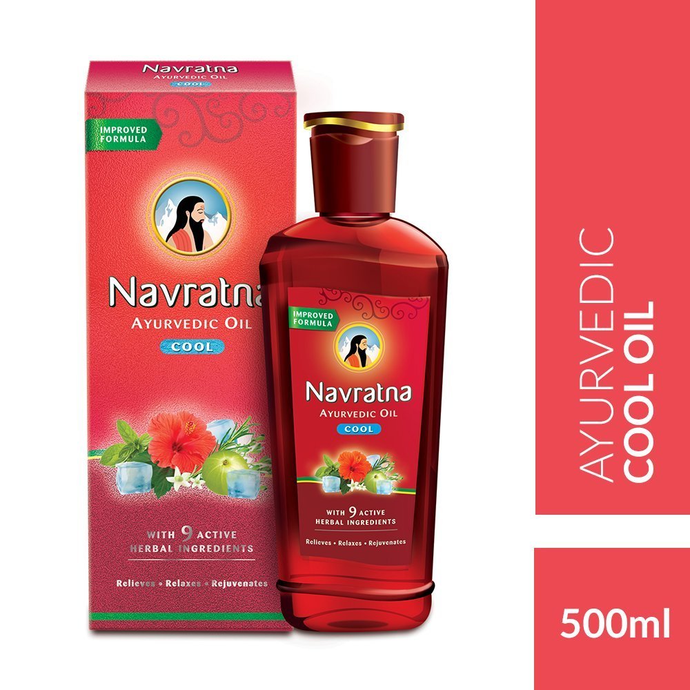 Navratna Ayurvedic Oil 500ml - OMGTricks