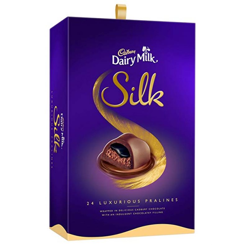 Cadbury Dairy Milk Silk Pralines Chocolate Gift Box, 240g OMGTricks