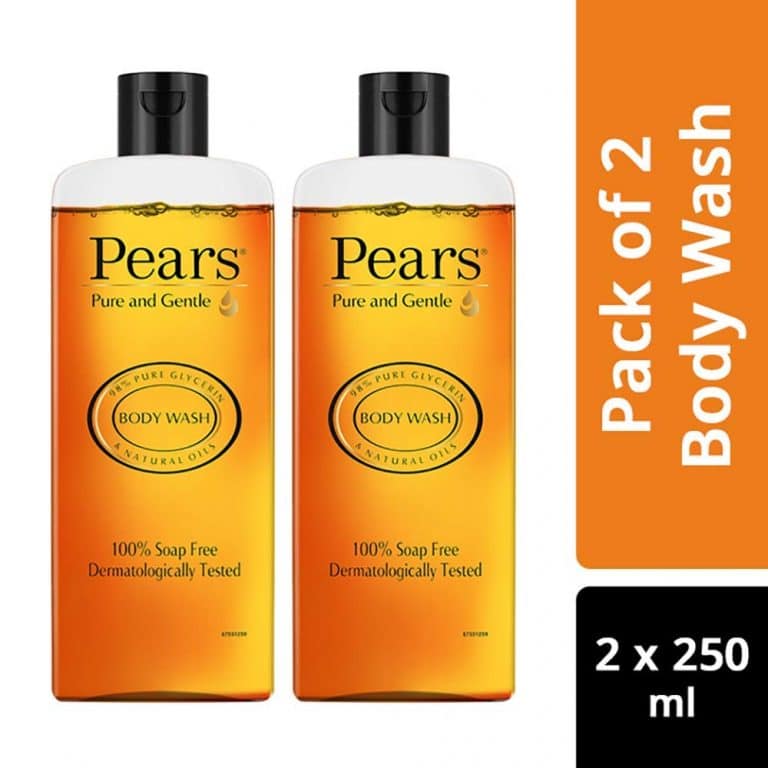 Pears Pure and Gentle Body Wash, 250ml (Pack of 2) OMGTricks