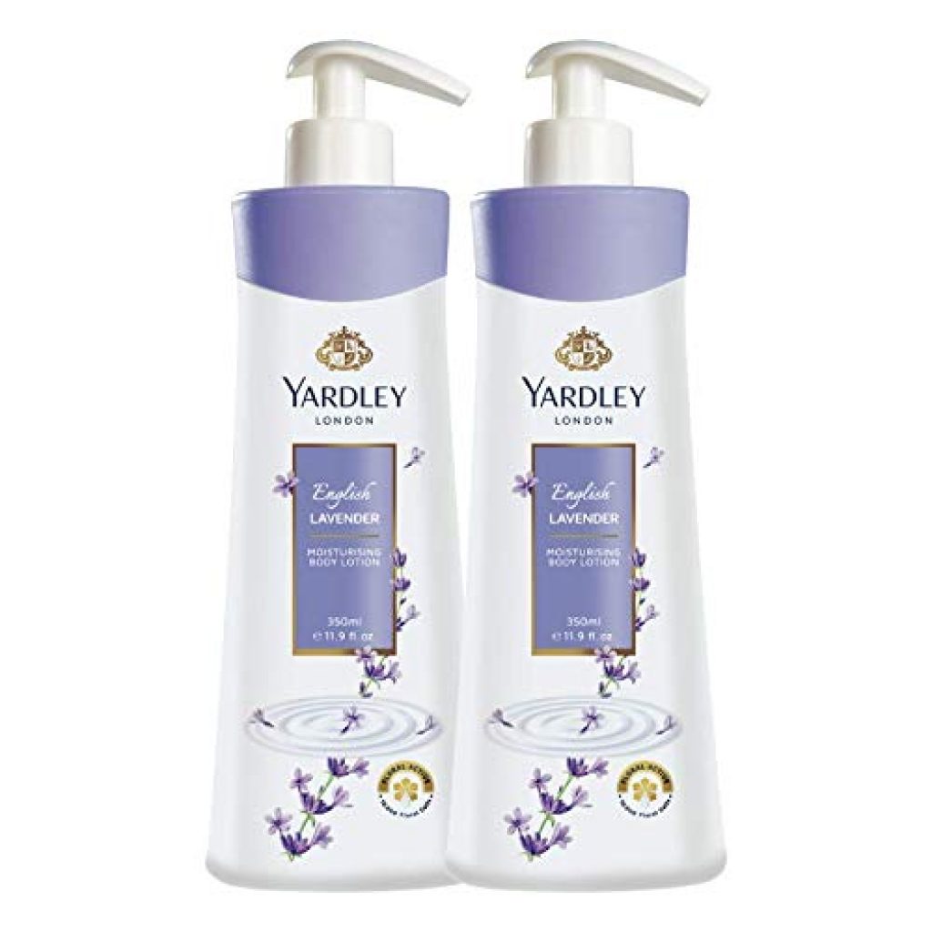 Yardley London English Lavender Hand and Body Lotion, 350ml (Pack of 2