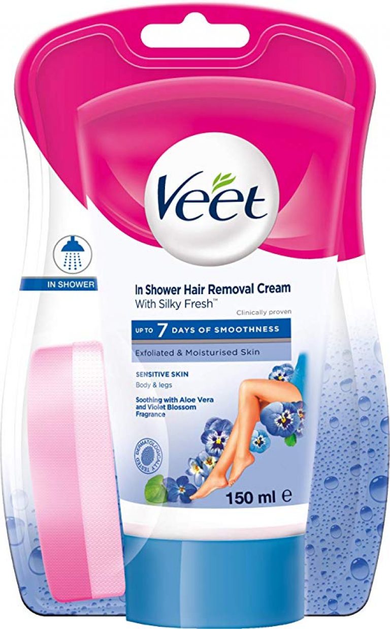 Veet Inshower Hair Removal Cream, Sensitive Skin 150 ml OMGTricks