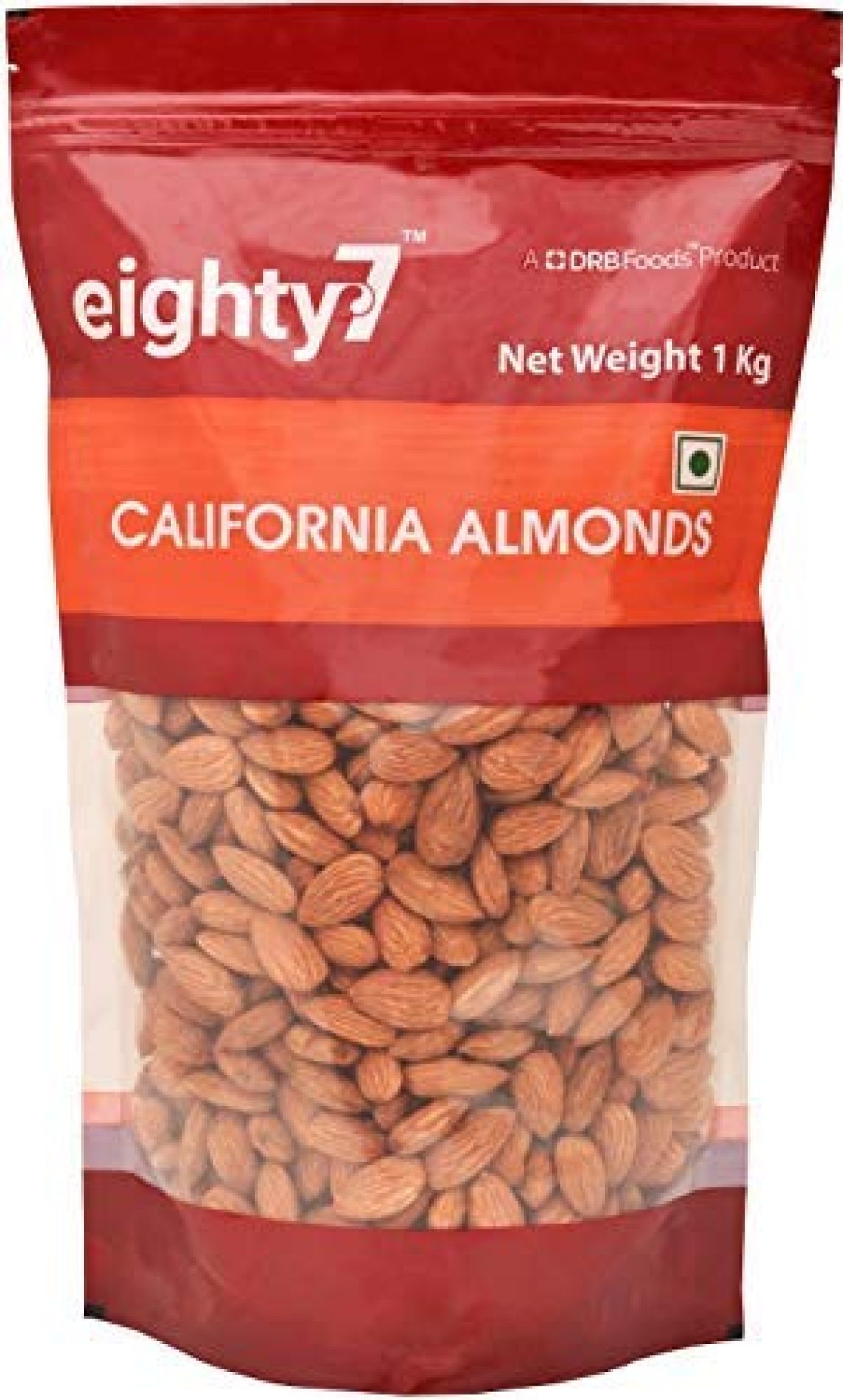 Eighty7 California Almonds Daily Essential, 1Kg OMGTricks