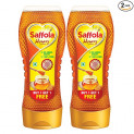 Saffola Honey, 100% Pure NMR tested Honey, Squeezy Pack, 2 x 400g (Buy 1 Get 1)