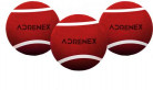 Adrenex by Flipkart Heavy Cricket Tennis Ball  (Pack of 3, Red)