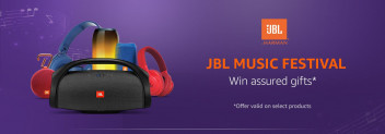 JBL Music Festival : Buy JBL Products & Get Assured Gifts