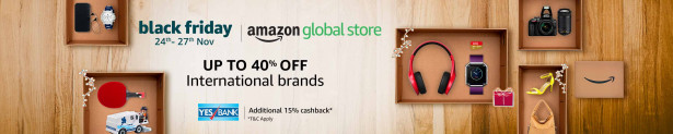 Amazon Global Store Black Friday Sale