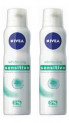 Nivea Whitening Sensitive Deo Pack Of 2