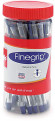 Cello Finegrip Ball Pen – 25 pens Jar (Blue)