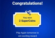 Flipkart Click & Win 2 Supercoin