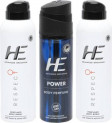 HE Combo pack Perfume Body Spray – For Men  (420 ml)