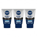 NIVEA Charcoal Face Wash, 100ml (Pack of 3)