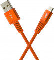 boAt Rugged V3 Braided Micro USB Cable (Molten Orange)