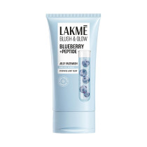 LAKME Blush & Glow, Blueberry + Peptide Gentle Jelly Facewash, 150g