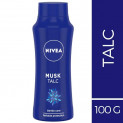 NIVEA Talc, Musk Mild Fragrance Powder, 100g