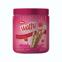 Dukes Waffy Strawberry flavoured Wafer roll Jar (250g)