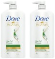 Dove Hair Fall Rescue Shampoo 1 L Pack Of 2