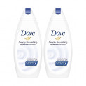Dove Deeply Nourishing Body Wash, 190ml (Pack of 2)