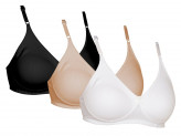 Softskin Seamless T-shirt Bra (Pack of 3) Size 38