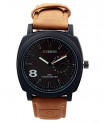 Brosis Deal Brown Analog Watch