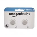 AmazonBasics CR1632 Lithium Coin Cell, 2-Pack