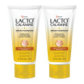 Lacto Calamine Ubtan Face Wash for Glowing Skin 100 ml Pack of 2