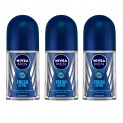 Nivea Fresh Active Deodorant Roll On for Men, 150 milliliters