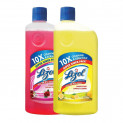 Lizol Disinfectant Surface & Floor Cleaner Combo [Citrus – 975 ml + Floral – 975 ml]