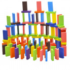 Toyshine 120 pcs 12 Color Wooden Dominos Blocks Set