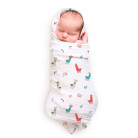 Rabitat Bamboo Swaddle Pamper Soft 47″x47″ (City Lights)