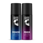 Beardo Power & Pride Perfume Body Spray 150ml x 2