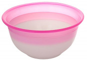 Nayasa Dino Plastic Bowl Serving Set, 7-Pieces, Pink