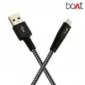 Boat Rugged V3 1.5m Micro USB to USB Cable (Black)