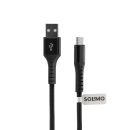 Solimo Fast Charging Braided Type C Data Cable