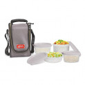 Milton Full Meal 4 Containers Lunch Box – Grey (EC-SOF-FST-0017_Grey)