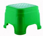 Novicz Plastic Bathroom Stool, Green