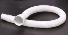 SBD Flexible PVC Waste Pipe Drain Hose/Outlet Tube Connector for Basin Downcomer