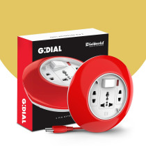 Goldmedal G-Dial 2 Pin Plug 5-Meter Extension Cord