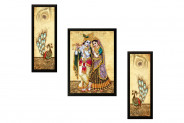 SAF Wall Painting With Frame Pack Of 3