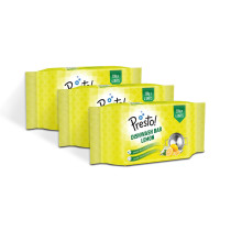 Amazon Brand – Presto! Dishwash Bar | 200 Gram | 12 count