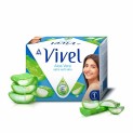 Vivel Aloe Vera Grade 1 Bathing Soap 150gm Pack of 4
