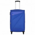 Safari Mimik 78 Cms Polyester Blue Check-In 4 wheels Hard Suitcase