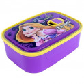 Disney Rapunzel Plastic Lunch Box, 790ml, Violet/Yellow