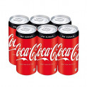 Coca-Cola Coke Zero, 6 X 300 ml