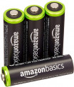 AmazonBasics AA Rechargeable Batteries (4-Pack) Pre-Charged
