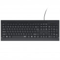 Zinq Technologies ZQ-1133 Full-Size Wired Keyboard with 104 Keys, 3 LED Lights and 1.5m Cable