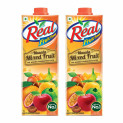 Real Masala Mixed Fruit Juice – 1L (Pack of 2)